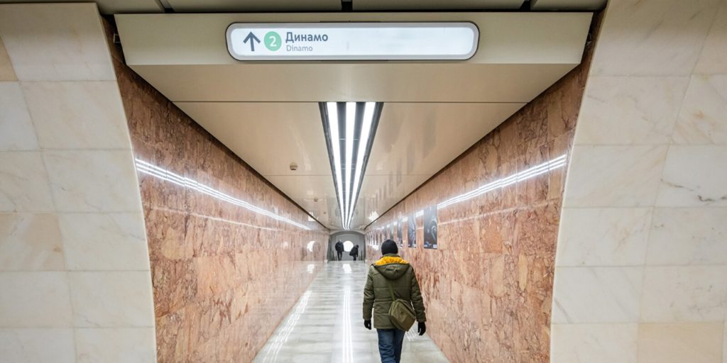 В Москве между «Петровским парком» и «Динамо» открылся крытый переход