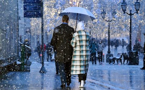 В Москве 21 февраля ожидается семь градусов мороза и снег 