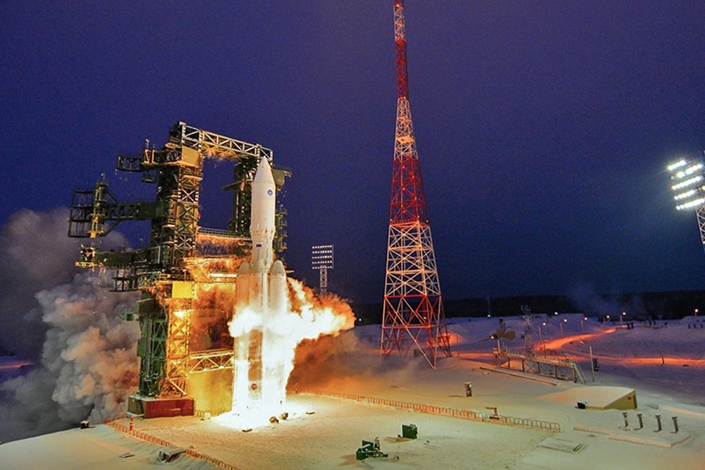 Тяжелая «Ангара-5» успешно стартовала с космодрома Плесецк