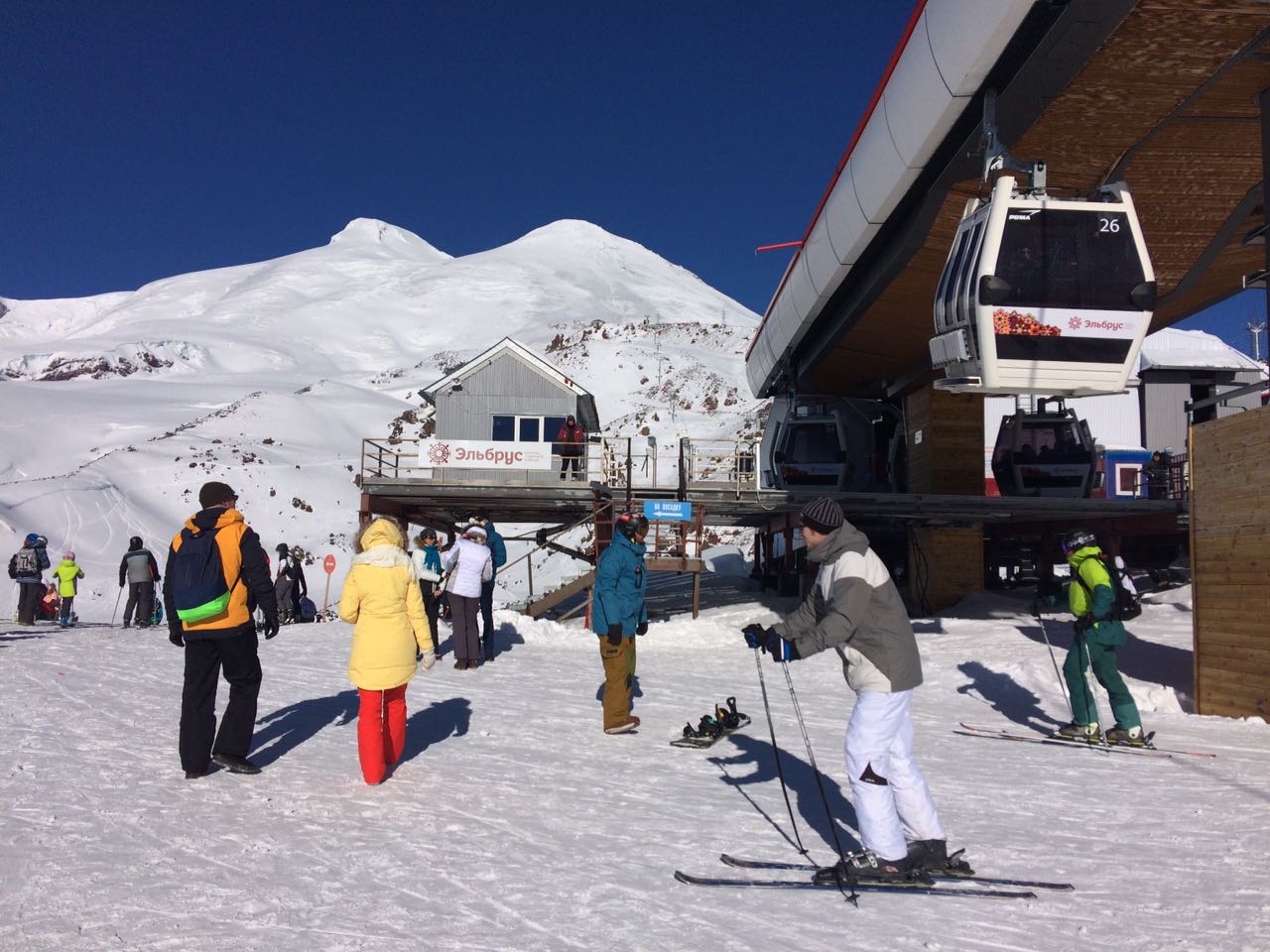 На Эльбрусе открылась новая горнолыжная трасса