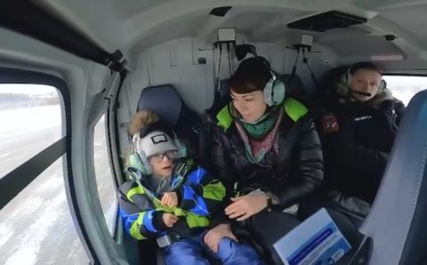 Мечту 8-летнего мальчика Серёжи исполнил губернатор Подмосковья