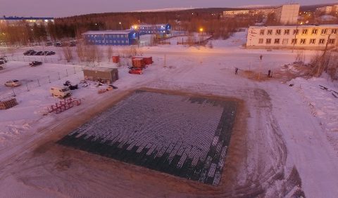 В Мурманской области построили вертолетную площадку для санавиации