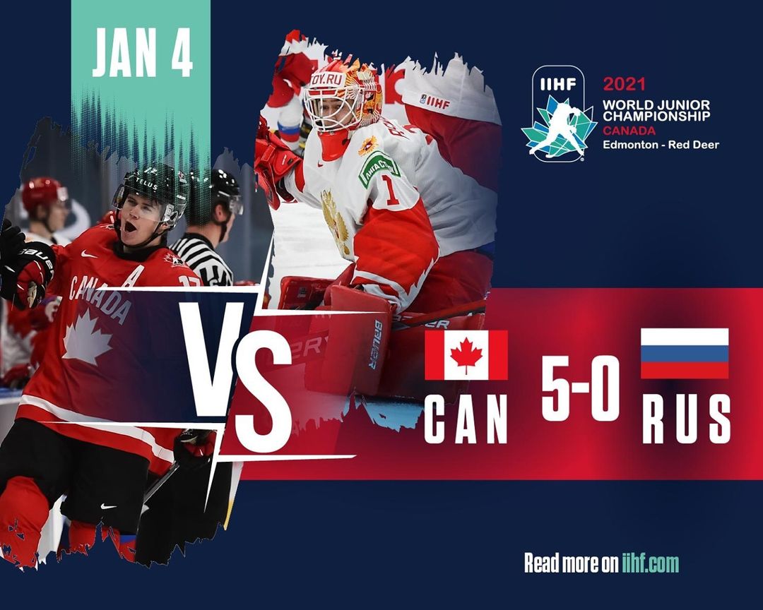 Молодёжный Чемпионат Мира по хоккею: сборная России проиграла в полуфинале