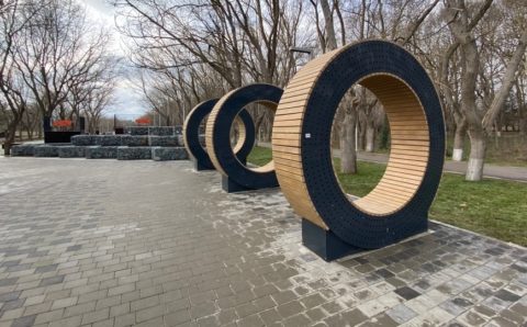 В Евпатории открыли Мойнакский парк