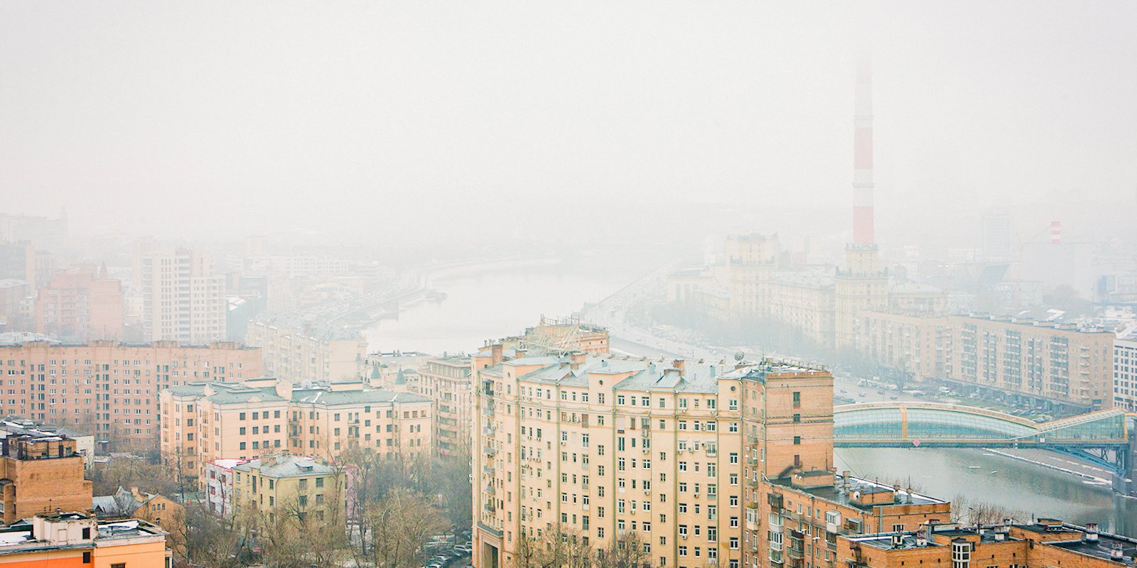В столице объявлено экстренное предупреждение из-за тумана