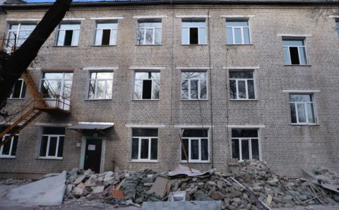 В Благовещенске ремонтируют детскую больницу по нацпроекту