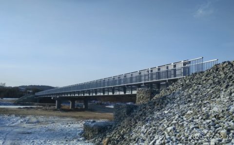 В Амурской области открыли новый мост через реку Большая Пера