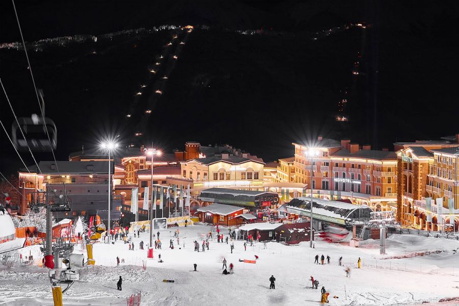 На курорте Красная поляна откроются все горнолыжные трассы с 22 января