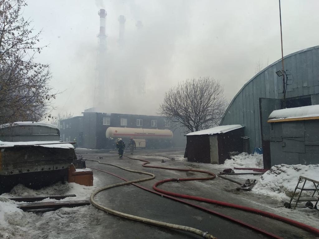 На северо-западе столицы потушили крупный пожар
