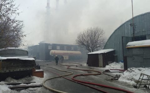 На северо-западе столицы потушили крупный пожар