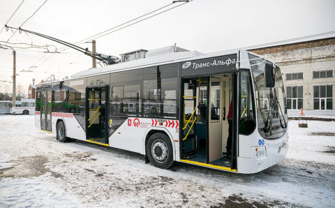 В Красноярске запустят 24 новых троллейбуса