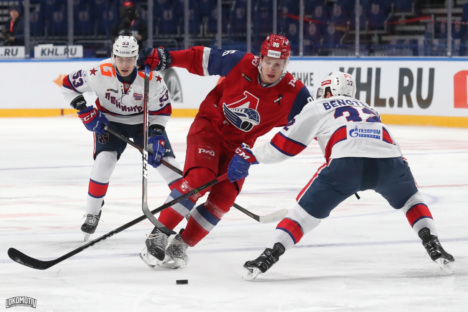 «Спартак» обыграл «Локомотив» в матче регулярного чемпионата КХЛ