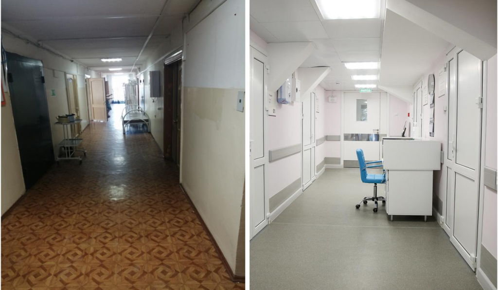 Во Владивостоке отреставрировали три важных отделения городской больницы
