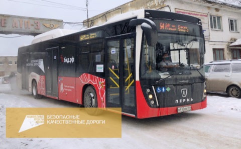 На маршруты общественного транспорта Перми вышли новые автобусы