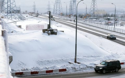 Нарушенное из-за непогоды движение на МКАД восстановлено