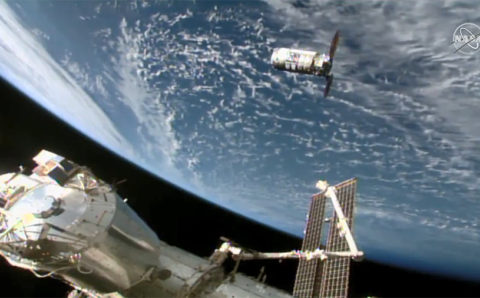 Космический грузовой корабль Cygnus пристыковался к МКС