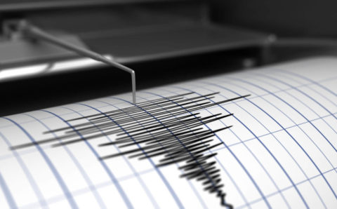 За четыре часа у восточного побережья Камчатки произошло три земетрясения