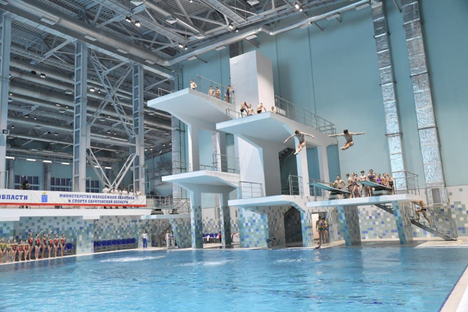 В Саратове открыли Дворец водных видов спорта