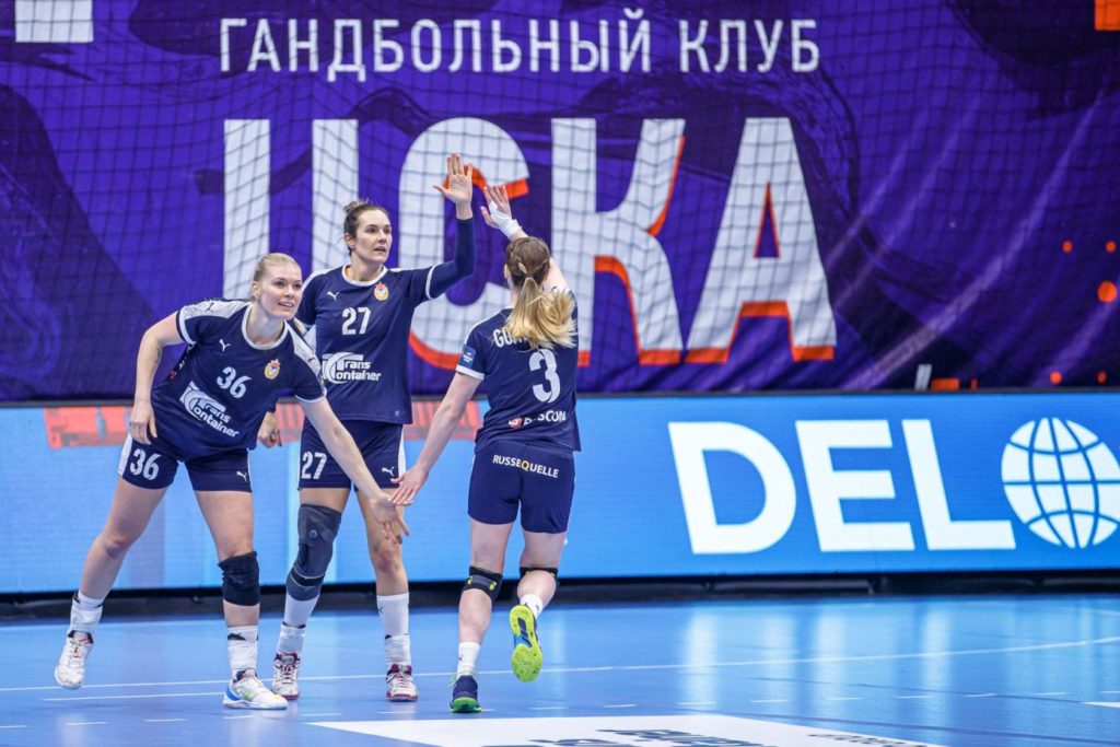 Женский гандбольный клуб ЦСКА вышел в четвертьфинала Лиги чемпионов