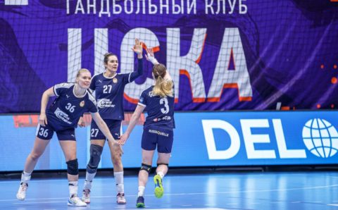 Женский гандбольный клуб ЦСКА вышел в четвертьфинала Лиги чемпионов