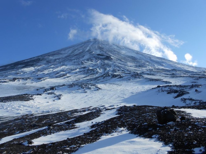 Извержение Ключевского вулкана на Камчатке завершилось