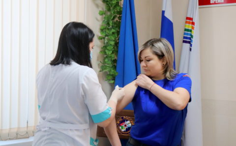 В спасательном ведомстве Еврейской автономии началась вакцинация