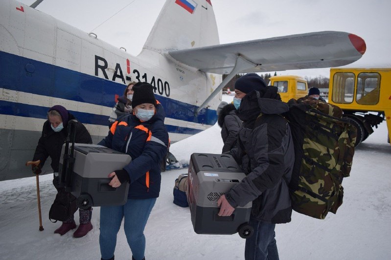 В Архангельской области началась вакцинация жителей отдаленных деревень