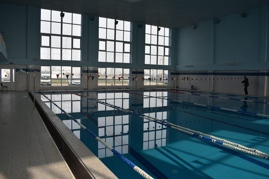 В кубанском Крымске открылся новый спорткомплекс с бассейном