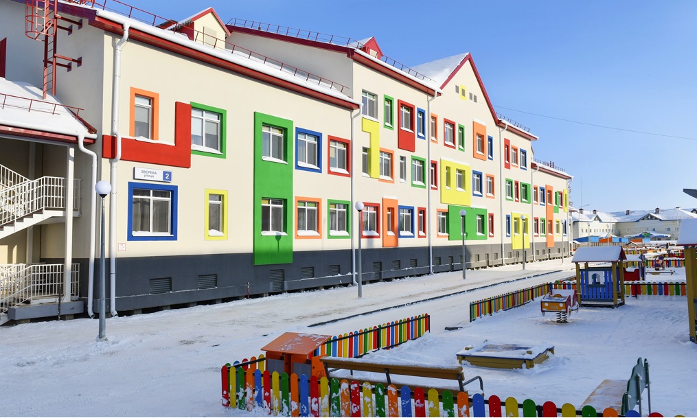 В сельском поселении Ямала открылся новый детский сад на 240 детей