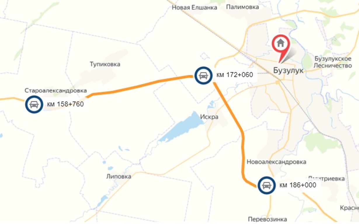 Более 50 км двух федеральных дорог обновят в Оренбургской области