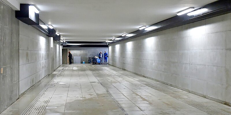 В Москве открыли новый подземный пешеходный переход
