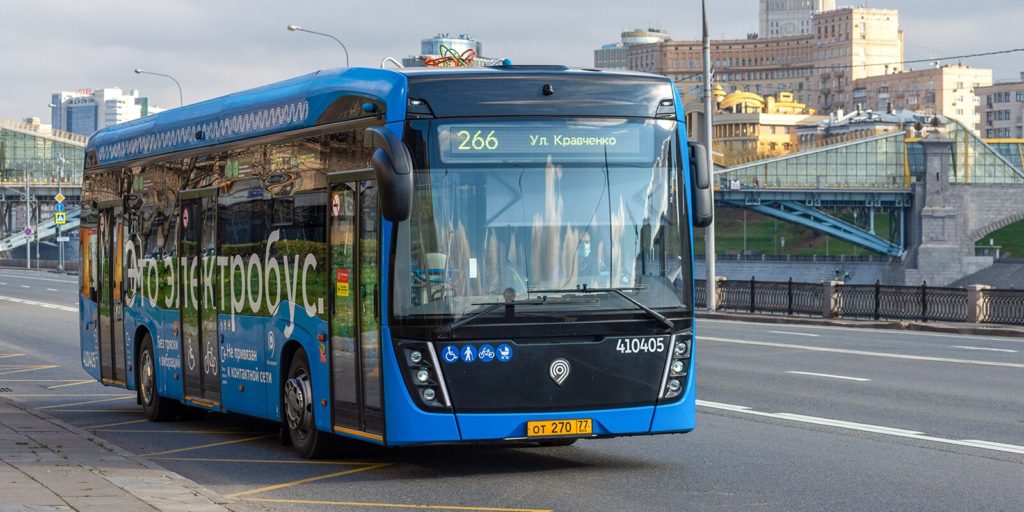 В Москве в 2022 году начнется обкатка первого электробуса на водороде