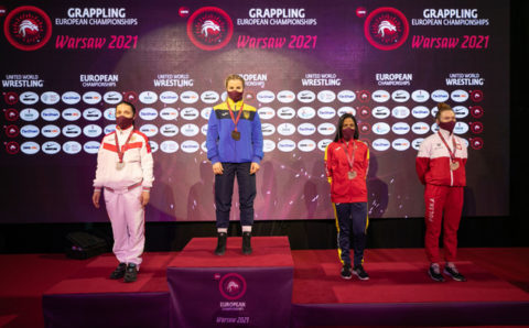 Спортсменка из Красноярска стала призером чемпионата Европы по грэпплингу