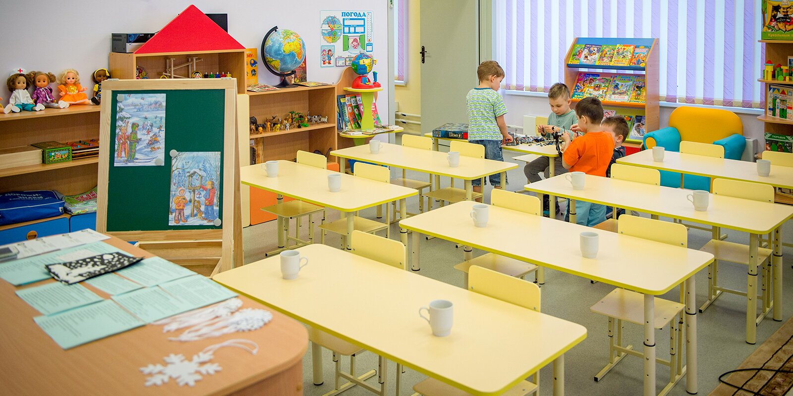 В районе Щербинки Москвы завершили строительство детского сада
