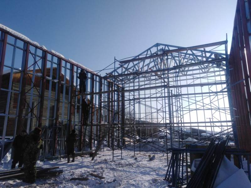 В якутском селе Хоринцы строят многофункциональный центр