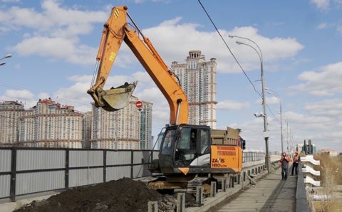 В Москве начался ремонт Строгинского моста