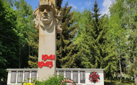 В Курской области перезахоронили останки семи советских летчиков