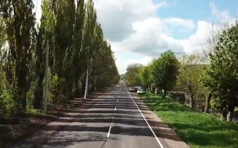 В Симферопольском районе досрочно отремонтировали дорогу по нацпроекту