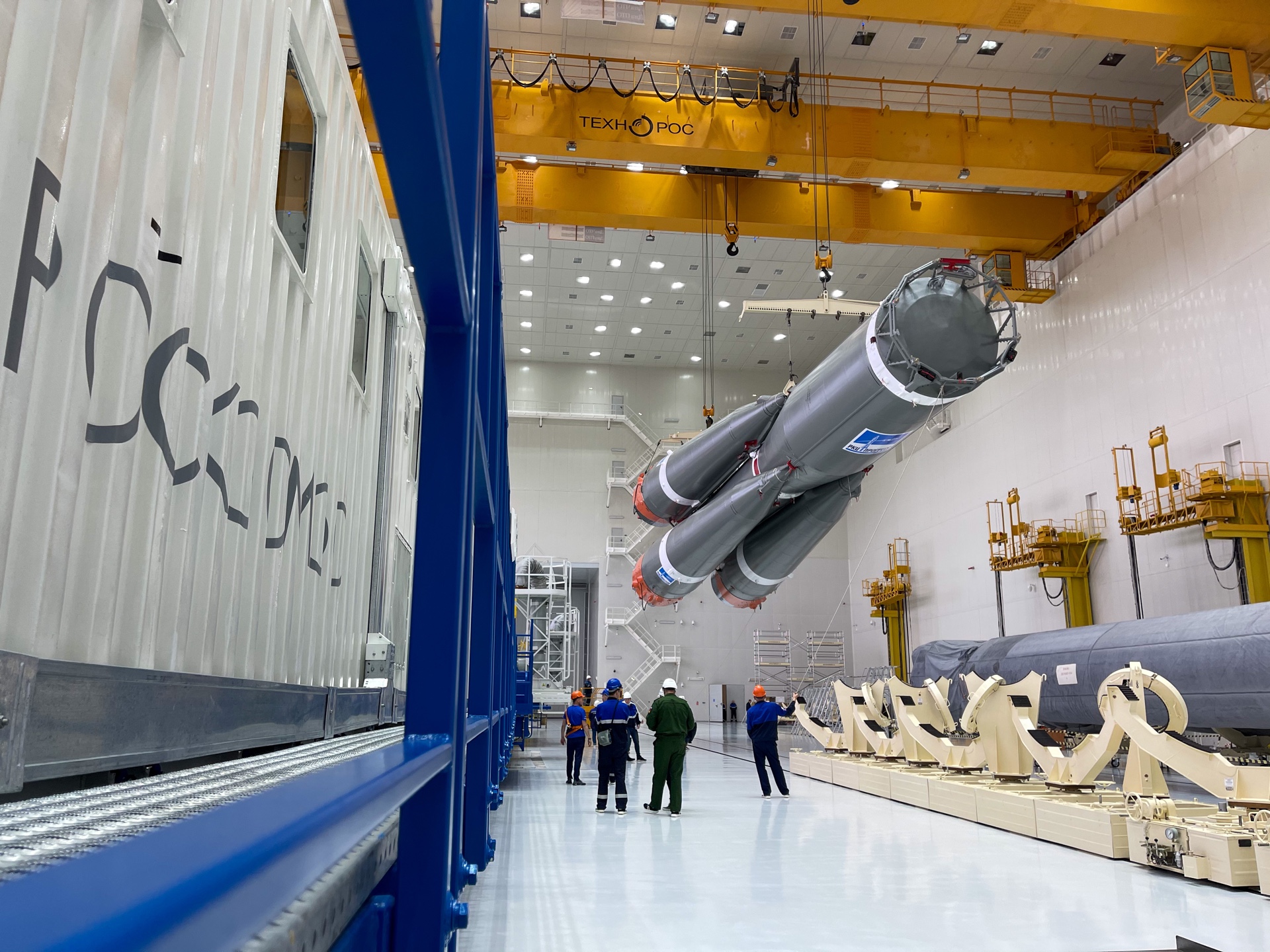 Роскосмос готовит к запуска ракету «‎Союз-2.1б»
