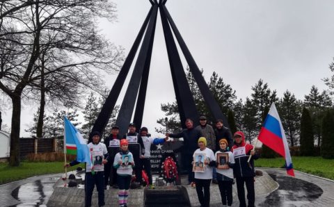 В Новгородской области состоялась пробежка в честь павших воинов-якутян