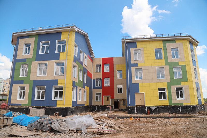 В Тульской области построят четыре детских сада