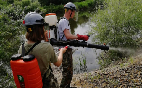 В Хабаровском крае добровольные пожарные прошли подготовку