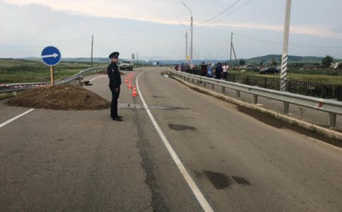В Забайкальском крае закрыли проезд к Нерчинску