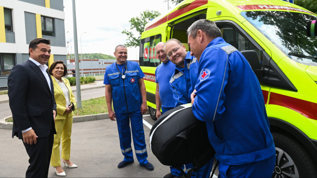 Химкинская подстанция скорой помощи получила новое оборудование