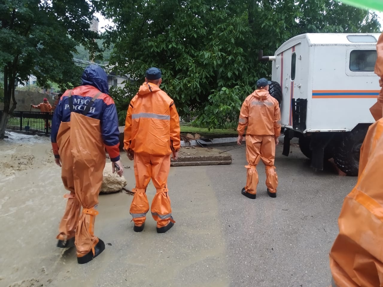 Ливни вызвали сход сели в Крыму