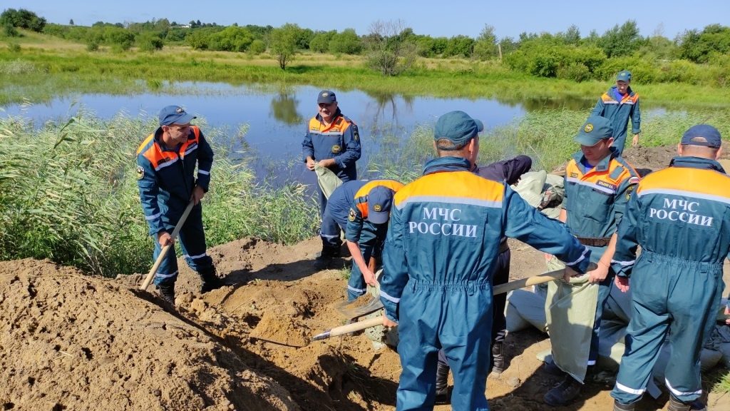 Томь у Белогорска опустилась на пять сантиметров