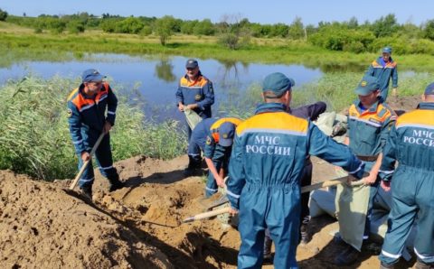 Томь у Белогорска опустилась на пять сантиметров