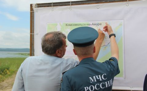 Амур у Комсомольска опустился до 449 сантиметров