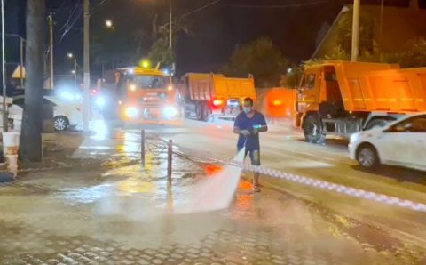 В Сочи завершена санитарная обработка домов, пострадавших от потопа