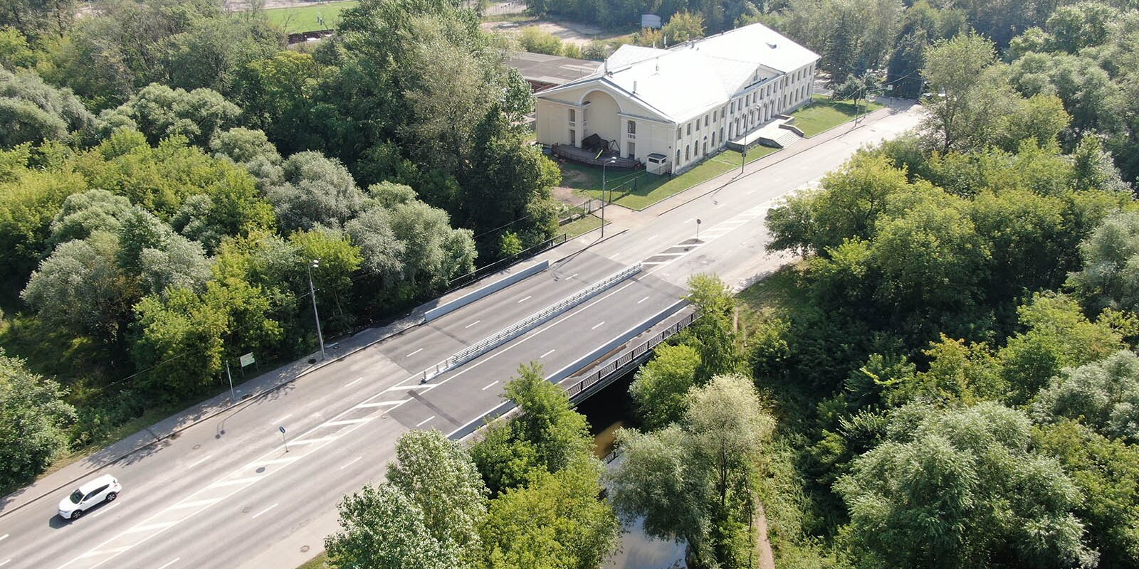 В столице завершился ремонт моста в районе Южного Тушино